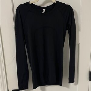 Lululemon Athletica Black Long Sleeve Shirt